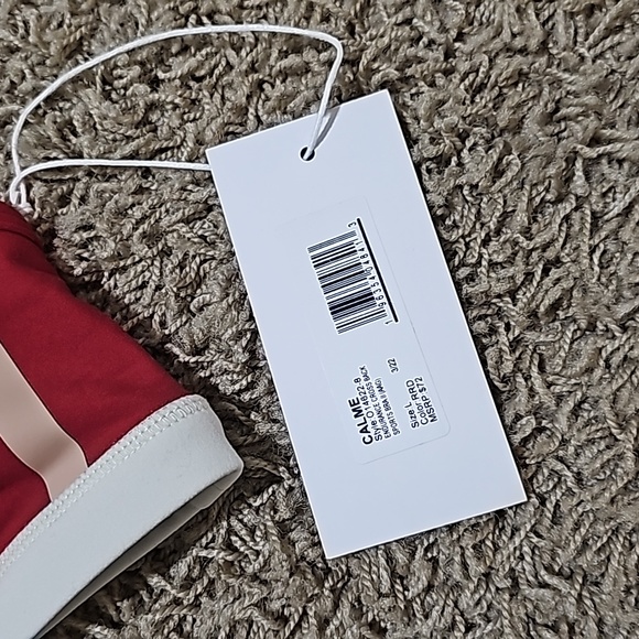 NWT Calme by Johnny Was Endurance Cross Back Sports Bra Removable Pads Large - Picture 3 of 6